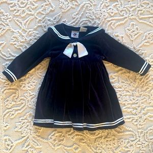 Good Lad of Philadelphia girls sailor dress, size 2T.